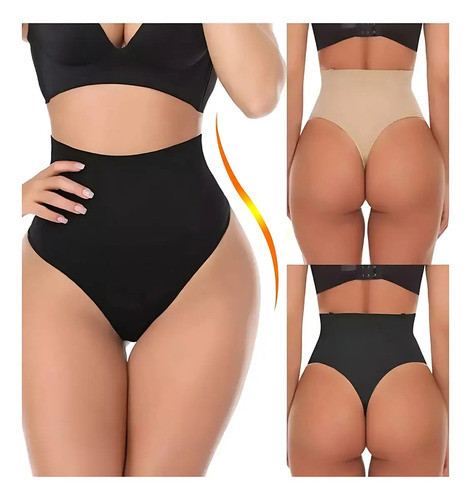 2 Tanga Faja Panty Calzon Invisible Reductora Tipo | Meses sin interés