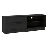 Mueble Para Tv 60  Hawai En Mdp Una Puerta Negro