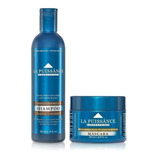 Kit Shampoo Platinium Blue La Puissance 300ml+ Mascara Azul