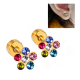 Aretes Pendientes Mujer Bebe Acero Inoxidable Regalo Joyas