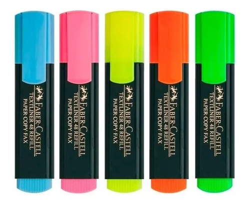 Resaltador Faber Castell Textliner 48 Recargable X1