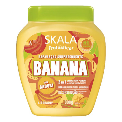 Skala 2 En 1 Banana Reconstructor & Crema Para Peinar 1kg | MercadoLibre