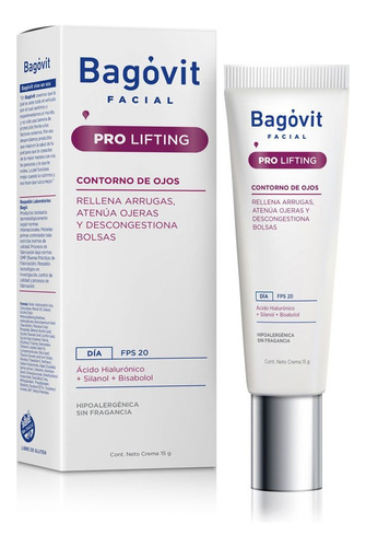 Bagovit Facial Pro Lifting Co Ojos X 15 G  Bagovit