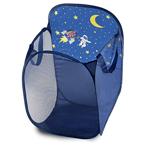 Cesto Emergente De Malla Luz Led Nave Espacial Niños, ...