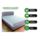 Cubre Colchon Matrimonial Bamboo Blend Anti-acaros Hipo Prem