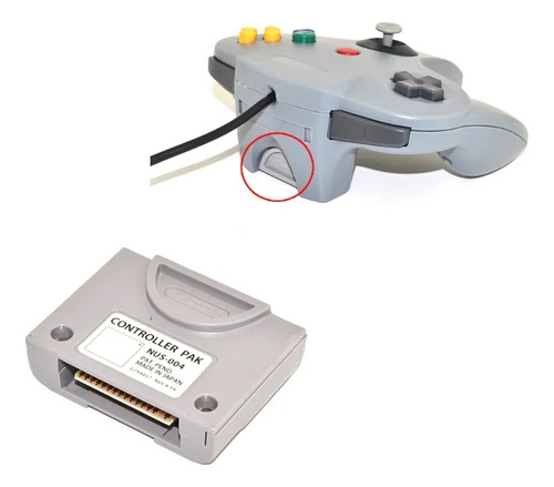 Memory Card Para Nintendo 64 Controller Pak N64 128mb