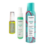  Combo Capilar Shampoo À Seco + Perfume + Booster Reviv Hair