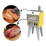 Churrasqueira A Bafo Pit Smoker Defumador Premium