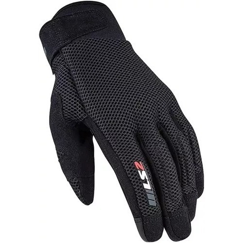 Guantes Moto Cortos Ls2 Cool Mujer Negro Agrobikes