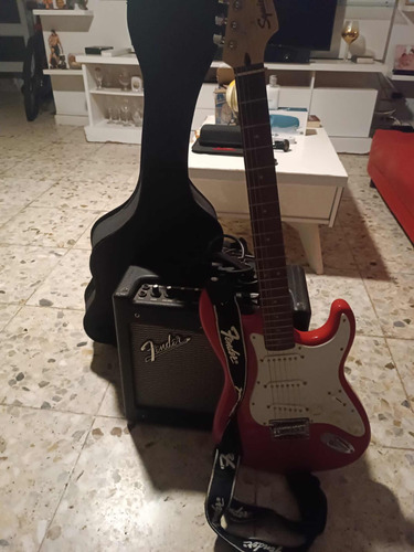 Guitarra Eléctrica Fender+amplificador