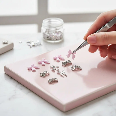 Decoracion Para Uñas De Moños Y Mariposas | MercadoLibre
