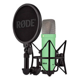 Microfono De Condensador Rode Nt1 Signature Green Kit