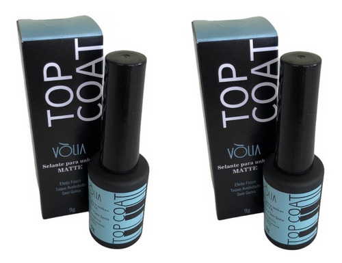 Kit 2 Top Coat Volia A Sua Escolha 9g.