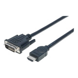 Manhattan - Cable Hdmi - Dvi-d M-m  3.0m