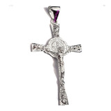 Dije Cruz Cristo Olímpico Swarovski 100% Plata Fina Ley 925