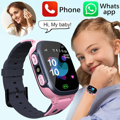 Reloj Inteligente Para Niños Con Tarjeta Sim Impermeable [u]