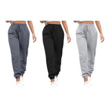 Pack X3 Pantalones Babuchas Algodon Joggers Jogging Unisex