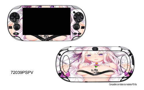 Skin Para Ps Vita Modelo (72039pspv)