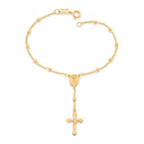 Pulseira Rommanel Feminina Folheada Ouro 18k Original 551675