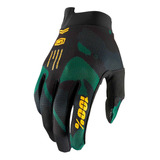 Guantes Bicicleta 100% Itrack Sentinel Negros Moto 