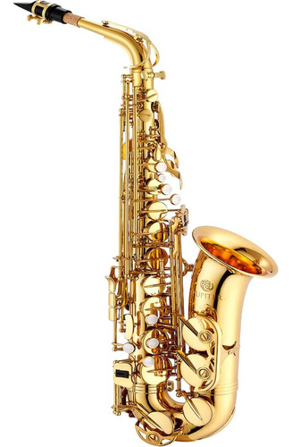 Sax Alto Jupiter Jas500a Mib Laqueado Con Estuche