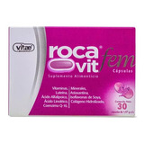 Rocavit Fem C/30 Vitaminas Y Minerales Para La Mujer