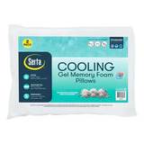 Pack De 2 Almohadas Serta Cooling Gel Memory Foam