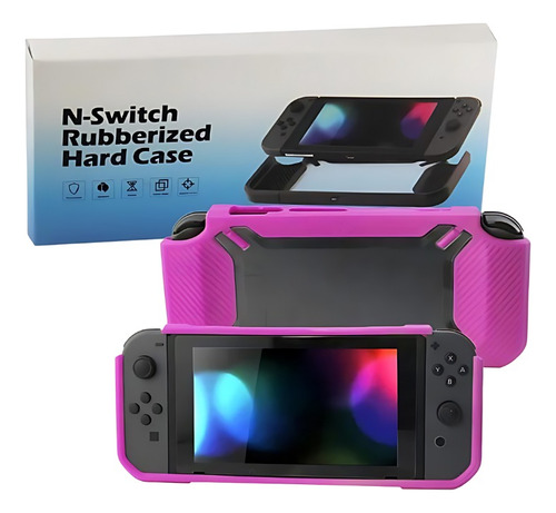 Carcasa Rígida Para Nintendo Switch Color Rosado