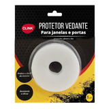 Veda Fresta Adesivo De Porta Janela Silicone 45mm 5 Metros