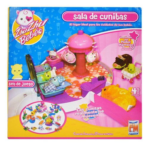 Zhu Zhu Sala De Cunitas Playset Fotorama Cd