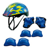 Kit Proteção Capacete Cotoveleiras Munhequeiras Joelheiras I