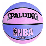 Spalding Nba Baloncesto De La Calle - Rosa Y Púrpura - Tamañ