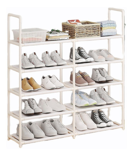 Zapatera Organizador Closet Tenis Zapatos 5 Nivel 20 Pares