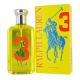 Ralph Lauren Big Pony Collection 3 Yellow Edt 30 ml Para  Mujer  