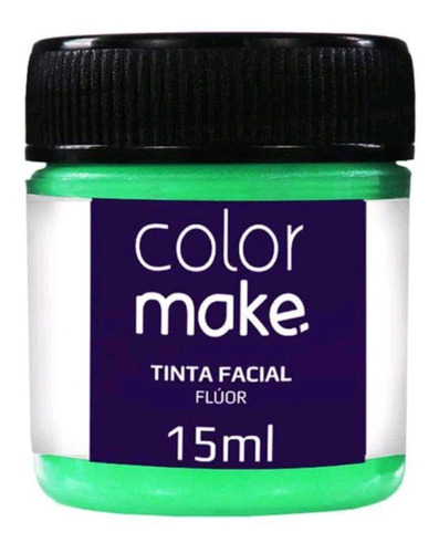 Tinta Facial Neon 15ml Colormake Unitário