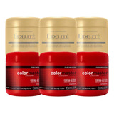 Set X 6 Máscaras Capilares Para El Cabello - Fidelite 270gr