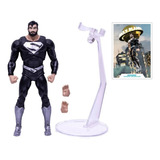 Figura Mcfarlane Dc Multiverse - Superman Black Suit 7 Inch