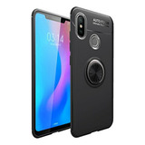 Para Xiaomi Mi 8 Case, Invisible Matal Ring Bracket Soporte 