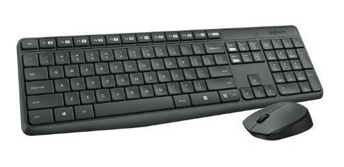 Kit Teclado E Mouse Wireless Logitech Mk235