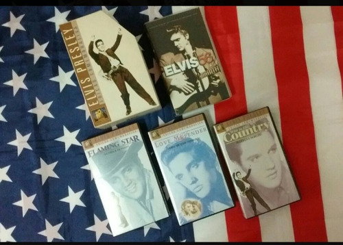 Elvis Caixa Fita Vhs 3 Filmes Legendados + Elvis 56 Excelent