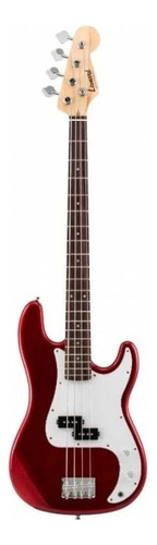 Bajo Eléctrico Leonard Lb252mrd Precision Bass Rojo Metal