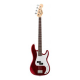 Bajo Eléctrico Leonard Lb252mrd Precision Bass Rojo Metal