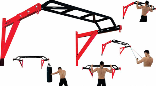 Barra Para Calistenia Dominadas Crossfit Pull Ups Muscle Up