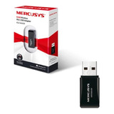 Placa De Red Mercusys Mini Usb 300n Wireless 300mbps Mw300um