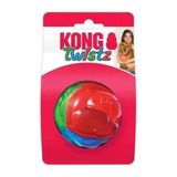 Kong Pelota Ball Twistz Medium - Flota - Color Rojo