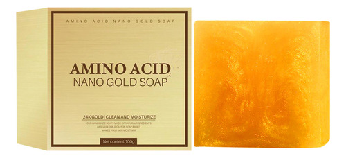Jabón P Gold Soap, 24 Quilates, Aceite Esencial, Jabón De Du