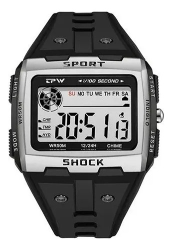 Relógio Chrono Digital Esportivo Grande Números Visibilidade