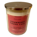 Vela Bath Body Work Strawberry Pound Cake 227 Gr