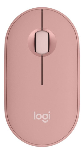 Mouse Sem Fio Silencioso Pebble 2 M350s, Rosa, 910-007048