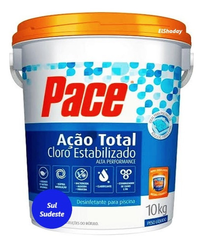 Cloro Pace Ação Total (10 Kg)